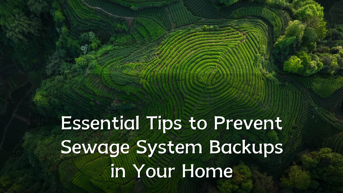 Essential Tips to Prevent Sewage System Backups in Your Home