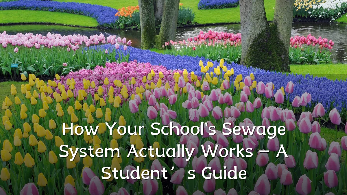 How Your School's Sewage System Actually Works – A Student’s Guide