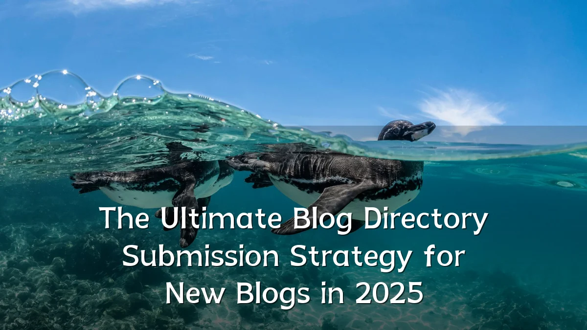 The Ultimate Blog Directory Submission Strategy for New Blogs in 2025