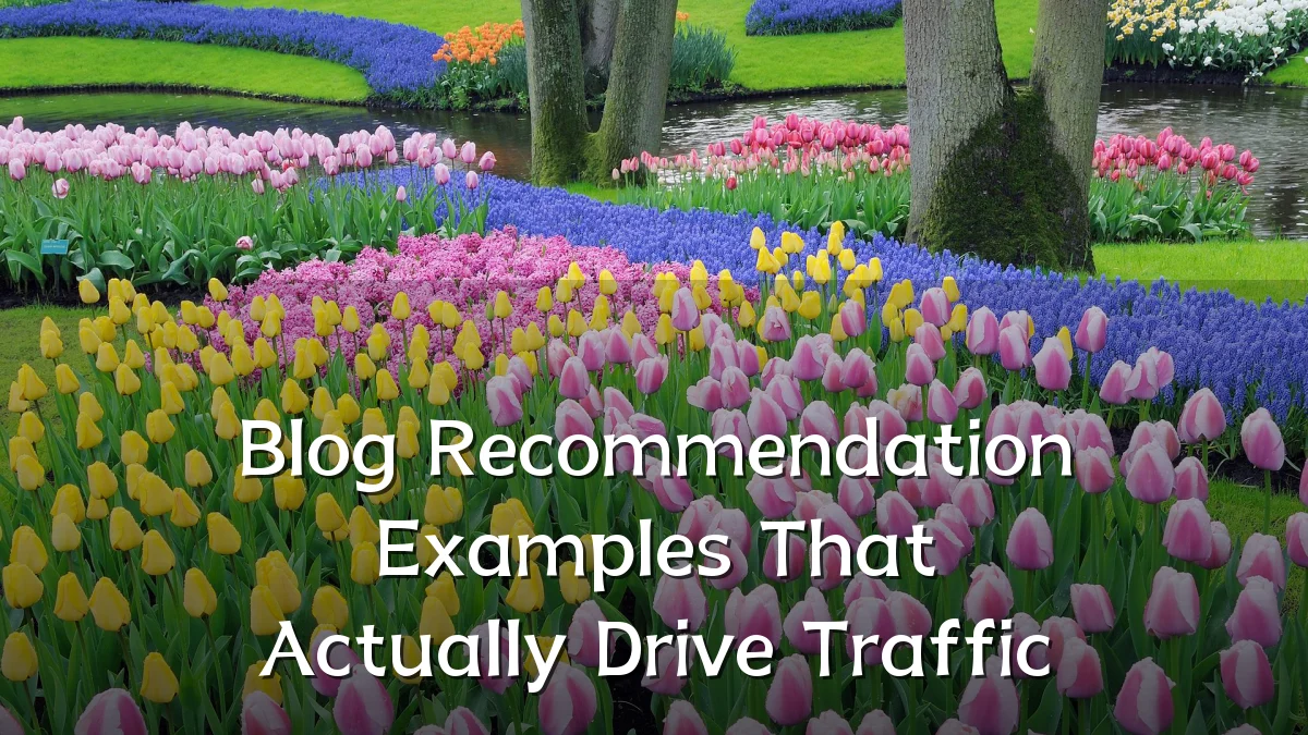 Blog Recommendation Examples That Actually Drive Traffic