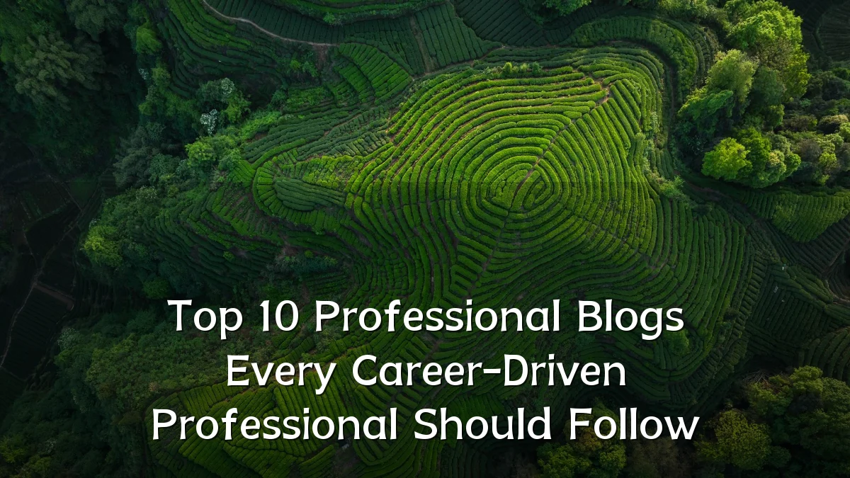 Top 10 Professional Blogs Every Career-Driven Professional Should Follow