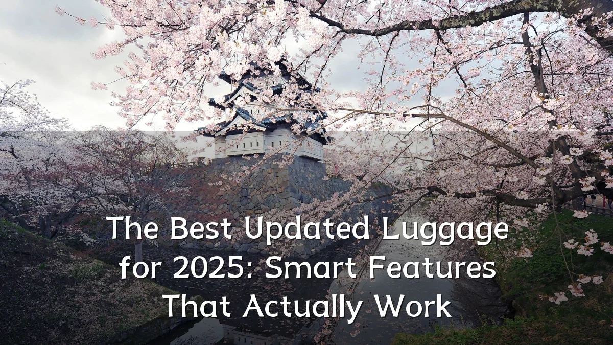 The Best Updated Luggage for 2025: Smart Features That Actually Work